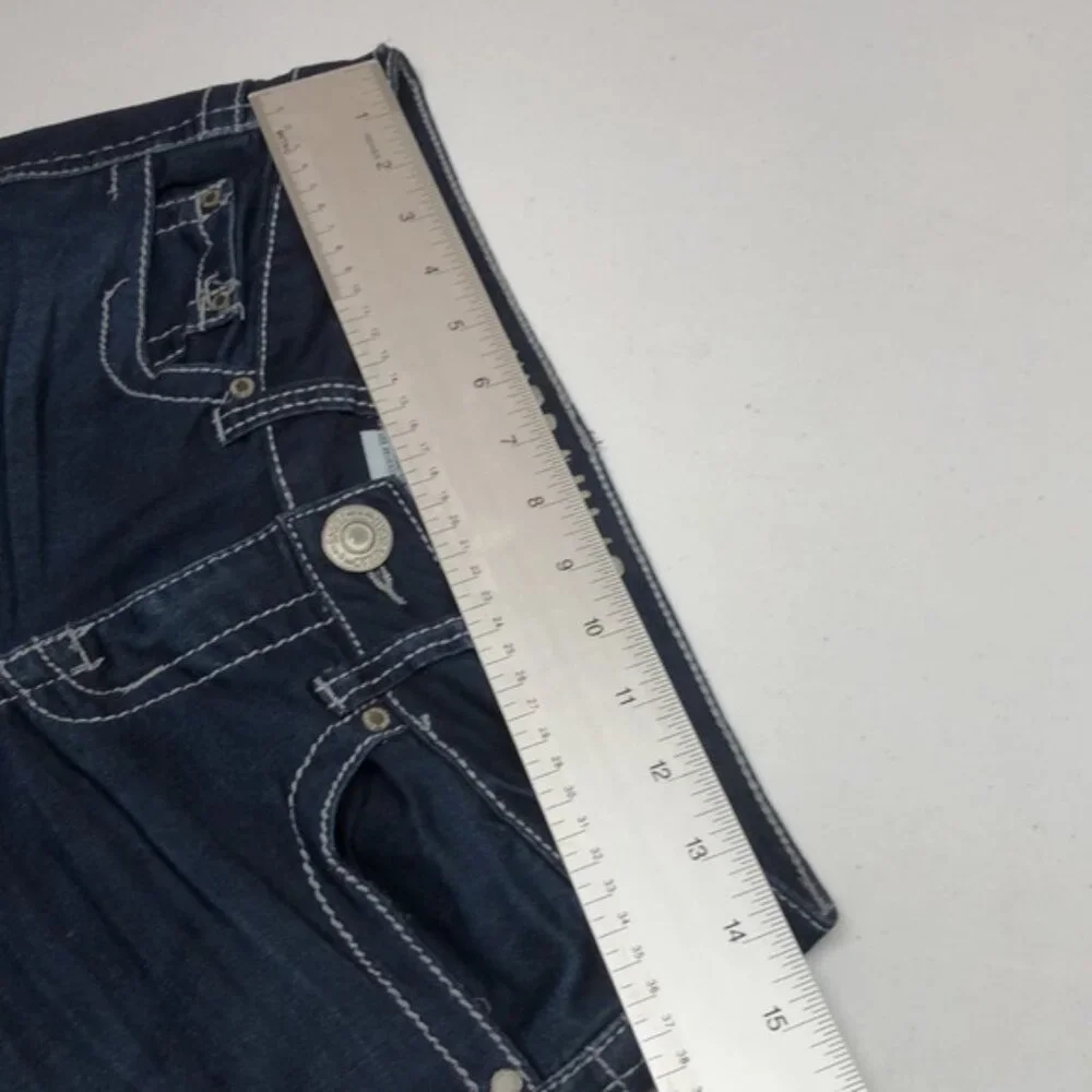HYDRAULIC MID-RISE SKINNY STRETCH JEANS 6/28x32 ⭐️